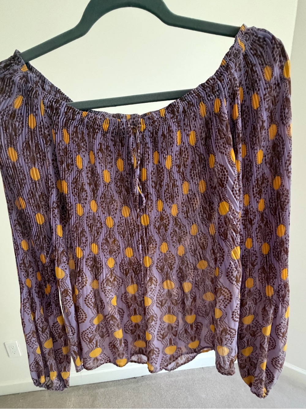 FARM Rio  - Brazil collection - long sleeve blouse in size small